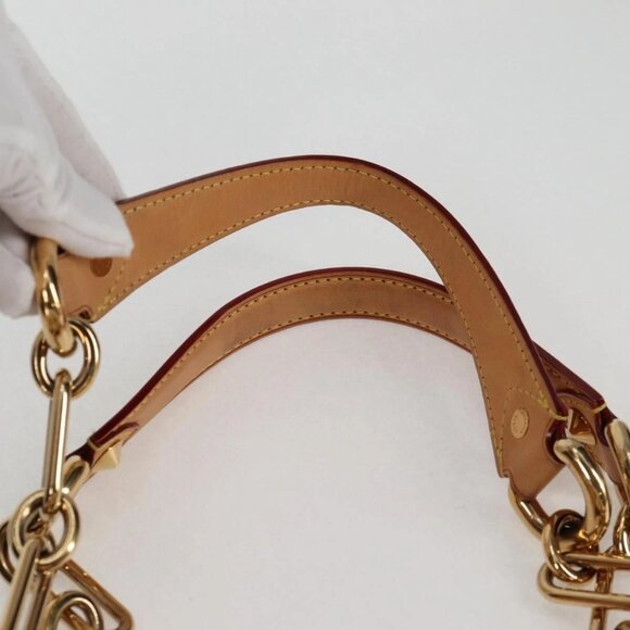 LOUIS VUITTON Monogram Multicolor Annie MM Tote Bag White M40307 LV Auth PP437AM - Picture 9 of 16